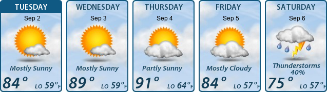 5-Day Forecast