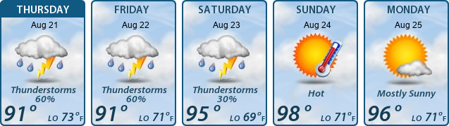 5-Day Forecast