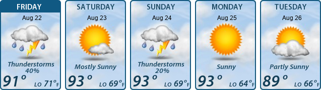 5-Day Forecast