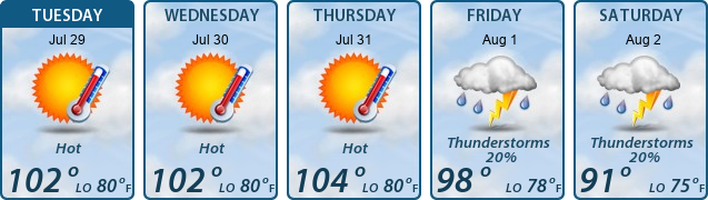 5-Day Forecast