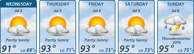 5-Day Forecast
