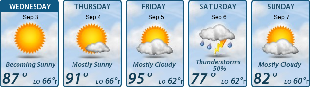 5-Day Forecast