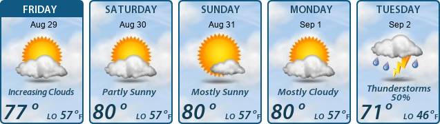 5-Day Forecast
