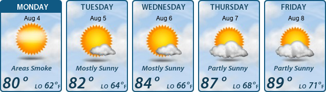 5-Day Forecast