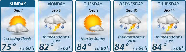 5-Day Forecast