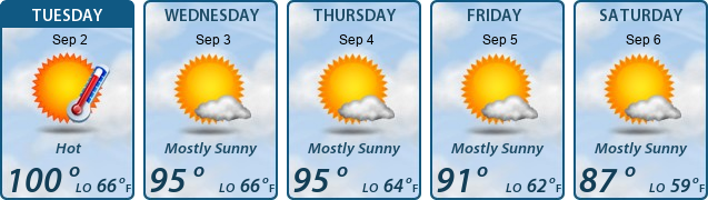 5-Day Forecast