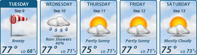 5-Day Forecast