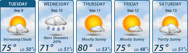 5-Day Forecast